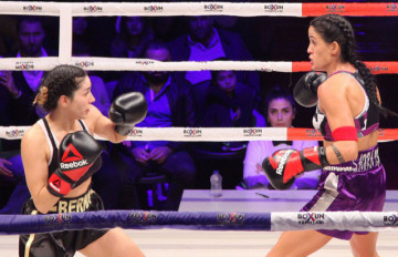 Sahra Işık - Berna Canbeldek mücadelesi