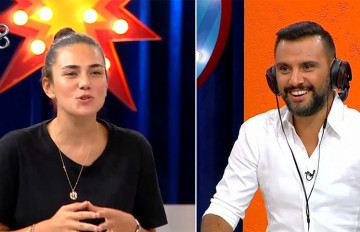 Alişan eşi Buse Varol ile Anla Beni etabını oynadı