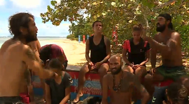 Ogeday Berna Tartismasi Volkani Cildirtti Erkeksin Efendi Ol Survivor